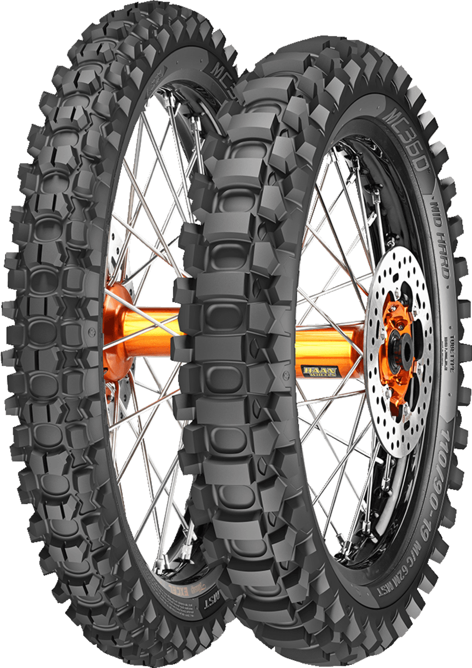 METZELER 0317-0424 Tire - MC360™ Mid-Hard - Rear - 100/100-18 - 59M