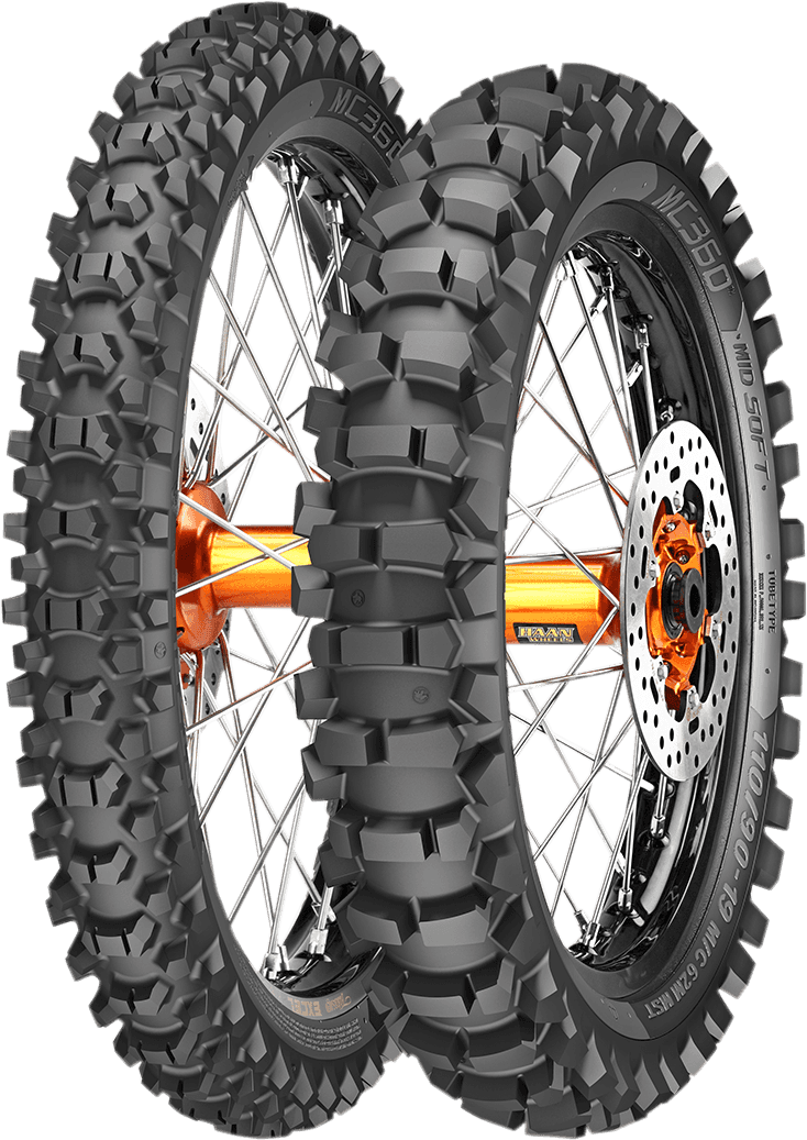 METZELER 0317-0427 Tire - MC360™ Mid-Soft - Rear - 140/80-18 - 70M