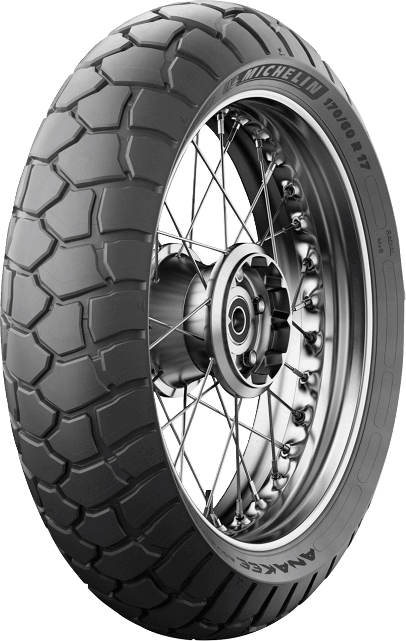 MICHELIN 0317-0474 Tire - Anakee Adventure - Rear - 130/80R17 - 65H