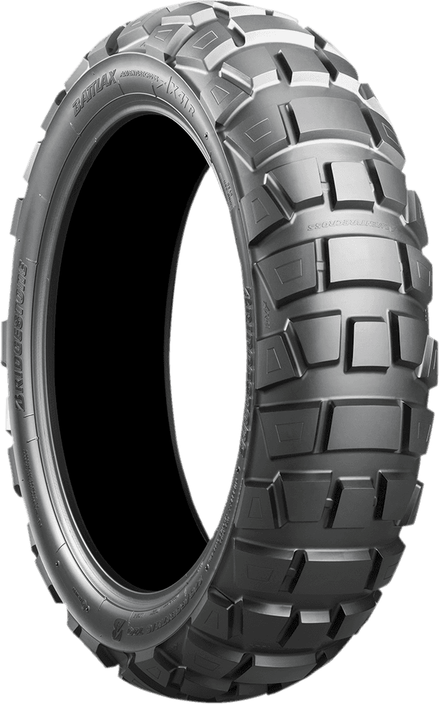BRIDGESTONE 0317-0484 Tire - Battlax Adventurecross AX41 - Rear - 130/80B17 - 65Q — image 1 of 9