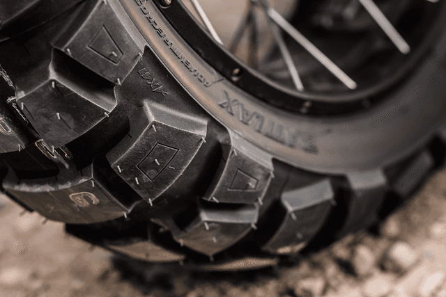 BRIDGESTONE 0317-0484 Tire - Battlax Adventurecross AX41 - Rear - 130/80B17 - 65Q — image 3 of 9