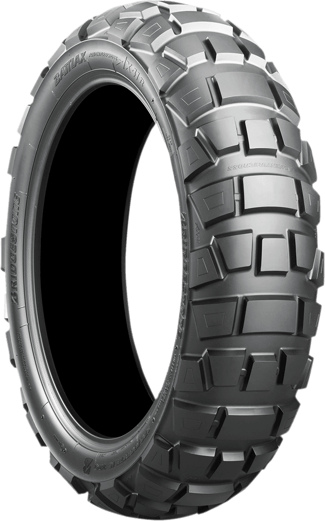BRIDGESTONE 0317-0579 Tire - Battlax Adventurecross AX41 - Rear - 120/90-18 - 65P