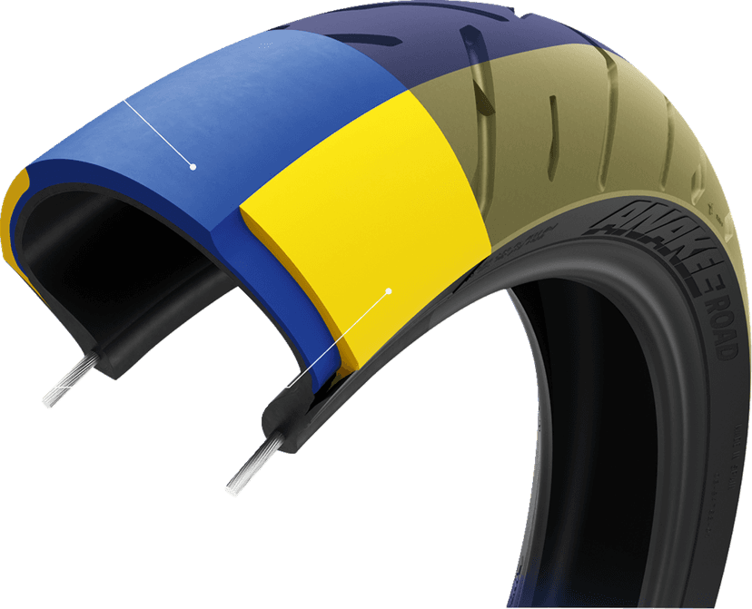 MICHELIN 0317-0854 Tire - Anakee Road - Rear - 150/70R17 - 69V — image 14 of 14
