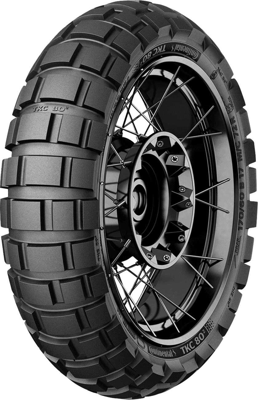 CONTINENTAL 0317-0969 Tire - TKC 80² - Rear - 150/70B17 - 69R