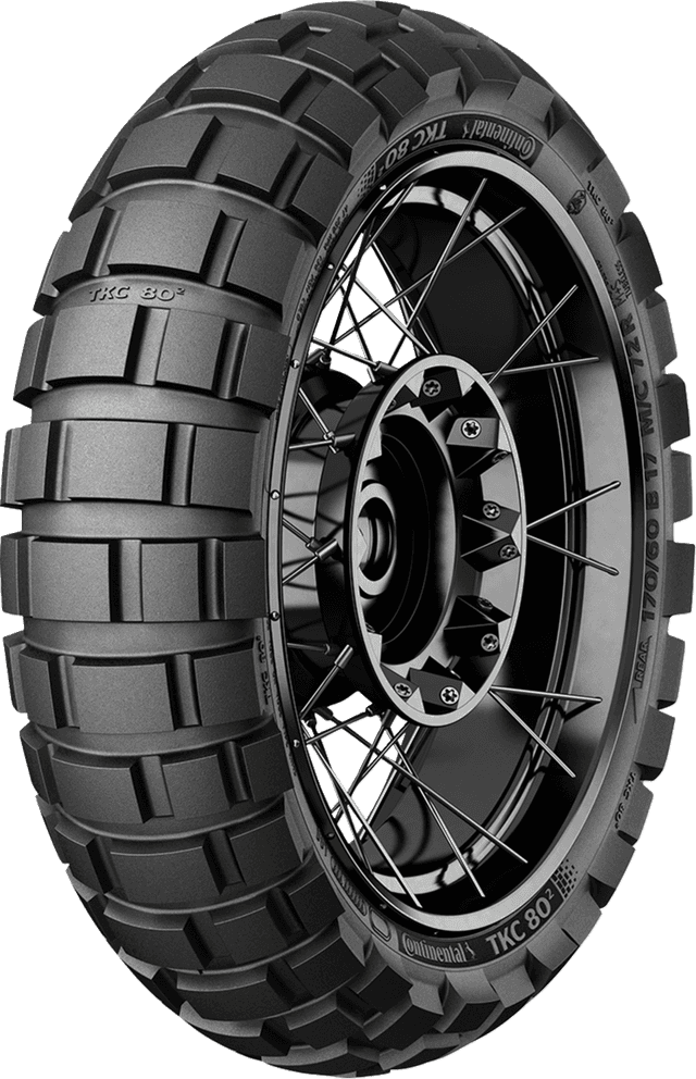 CONTINENTAL 0317-0969 Tire - TKC 80² - Rear - 150/70B17 - 69R — image 1 of 3