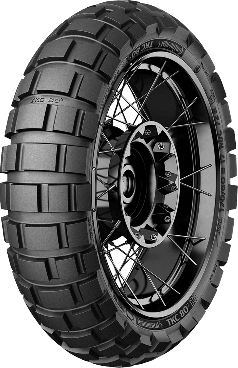 CONTINENTAL 0317-0971 Tire - TKC 80² - Rear - 150/70B18 - 70R — image 1 of 3