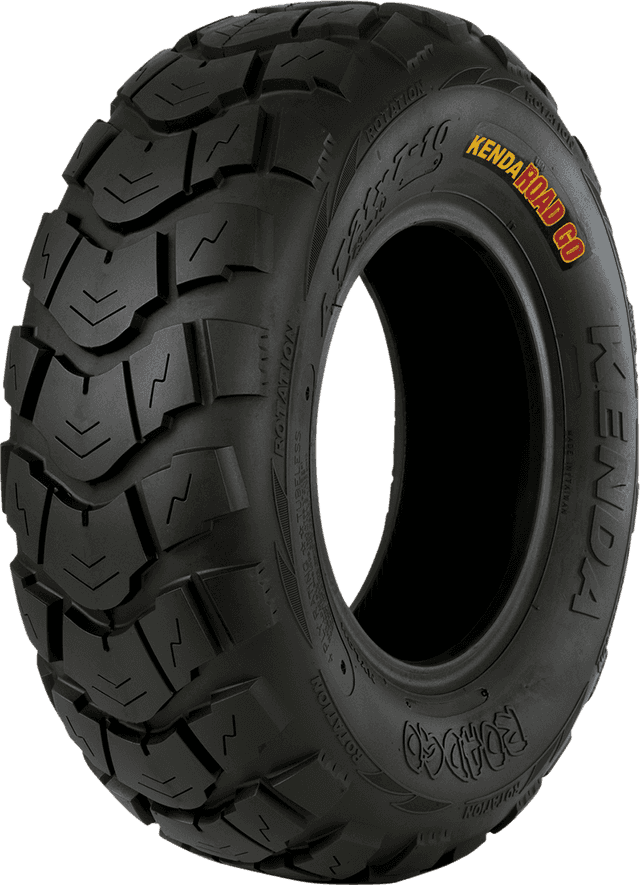 KENDA 0319-0128 Tire - K572 Road Go - Rear - 19x7-8 - 4 Ply — image 1 of 2