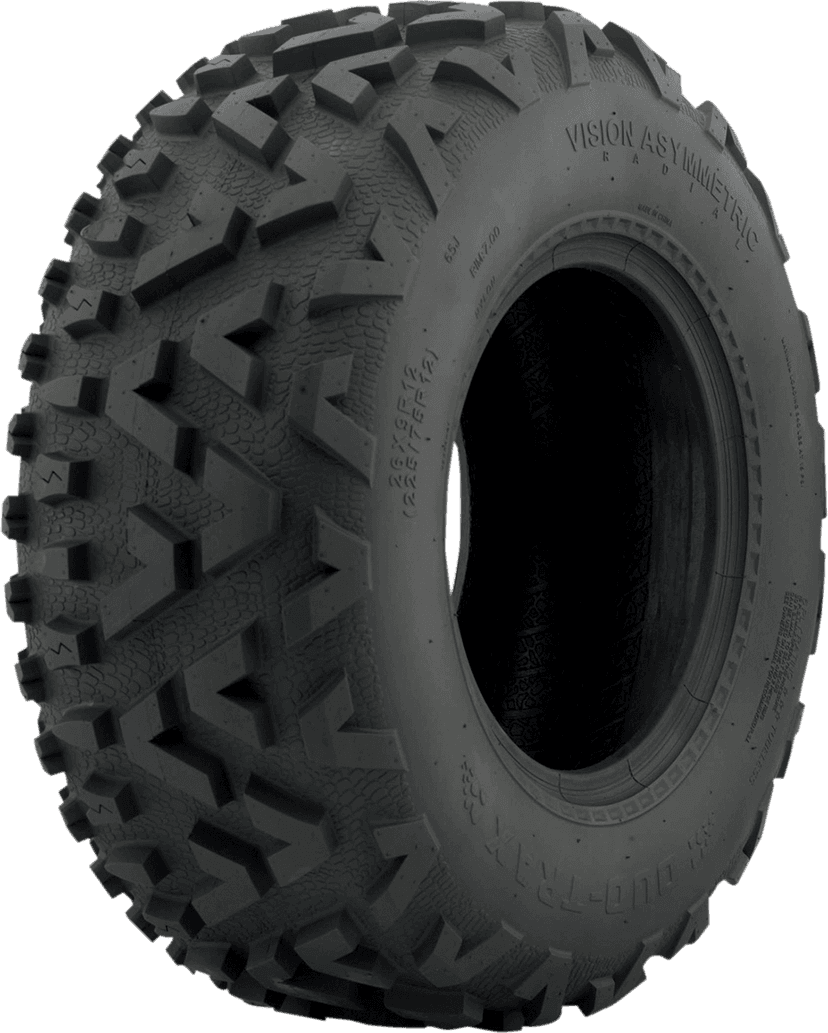 VISION WHEEL 0320-0447 Tire - Duo Trax - Front/Rear - 26x11R12 - 6 Ply