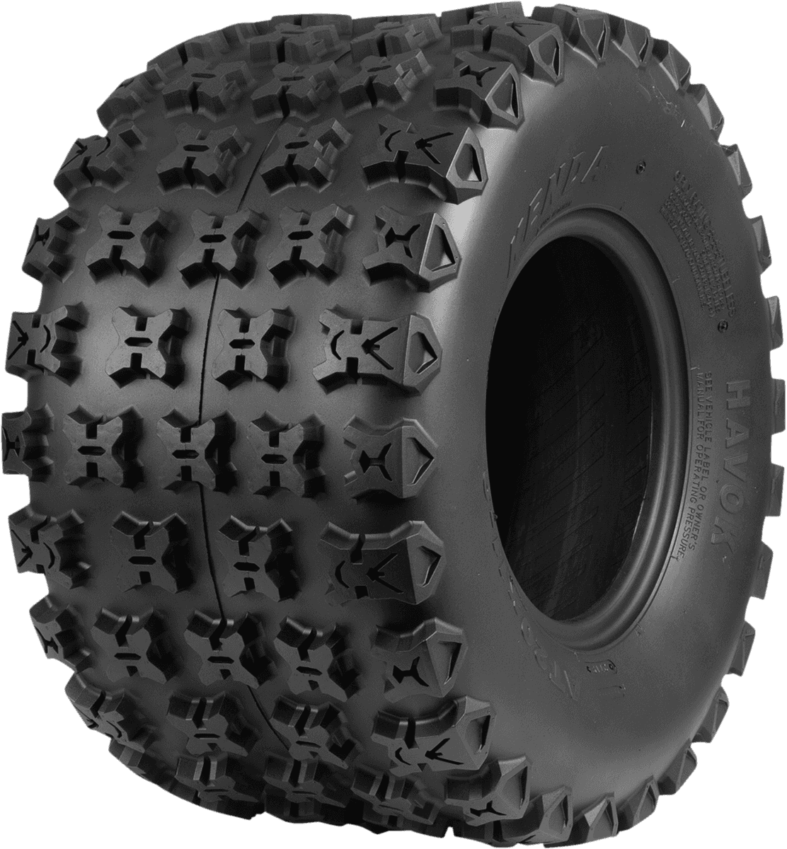 KENDA 0321-0366 Tire - K3211 - Havok - Rear - 20x11-9 - 6 Ply