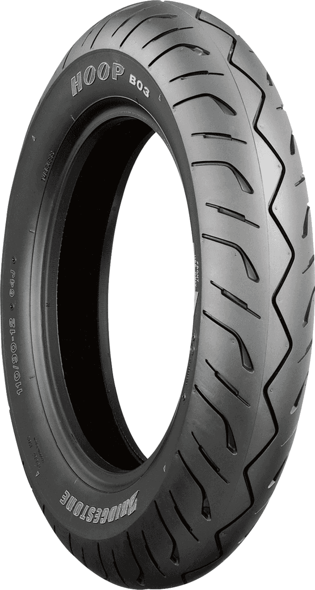 BRIDGESTONE 0340-0119 Tire - Hoop - Front - 120/80-14 - 58S