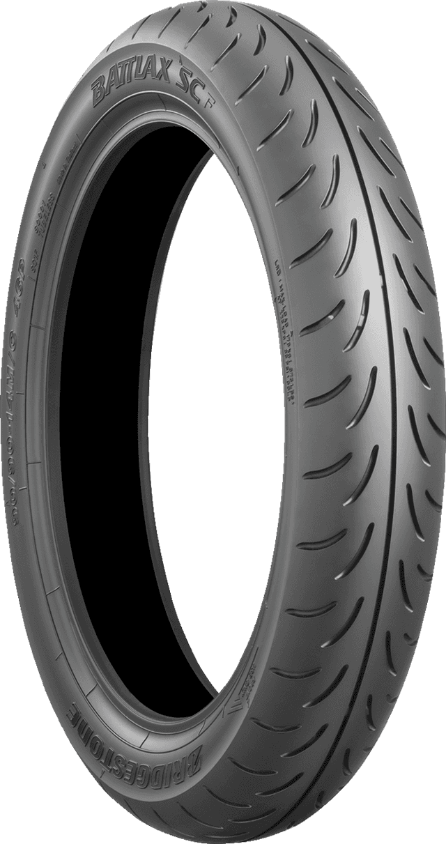 BRIDGESTONE 0340-0966 Tire - Battlax SC - Front - 120/80-14 - 58S — image 1 of 2