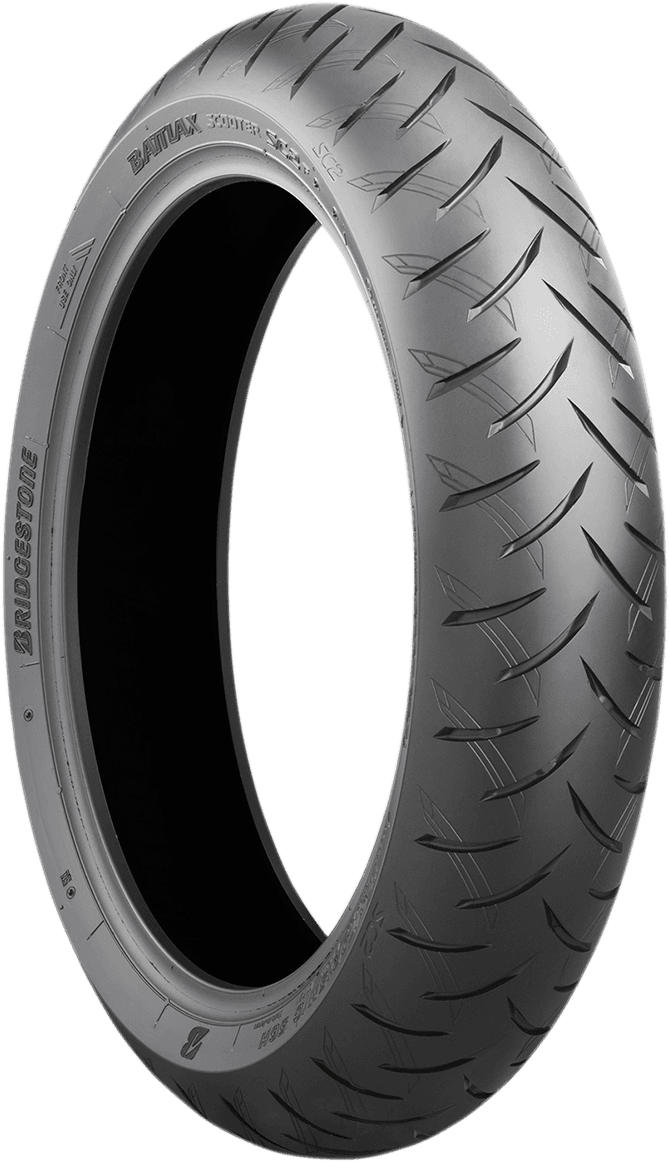 BRIDGESTONE 0340-0990 Tire - Battlax SC2 - Front - 120/70-14 - 55H