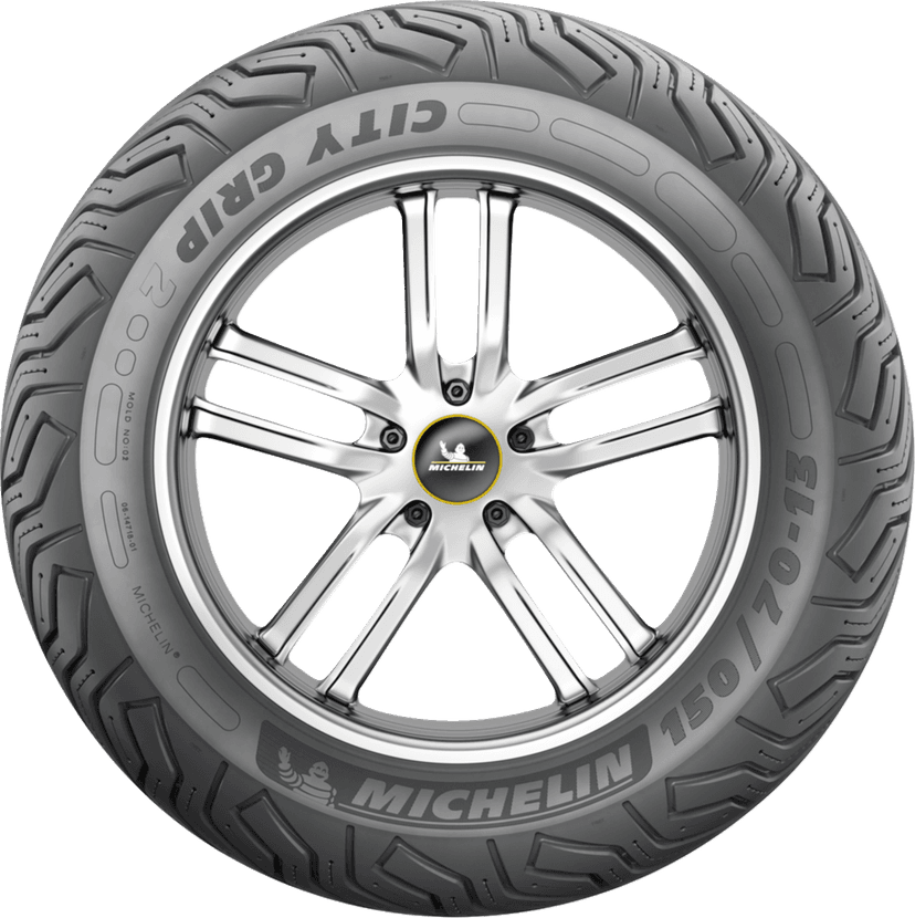 MICHELIN 0340-1144 Tire - City Grip 2 - Front/Rear - 120/70-12 - 58S — image 3 of 8