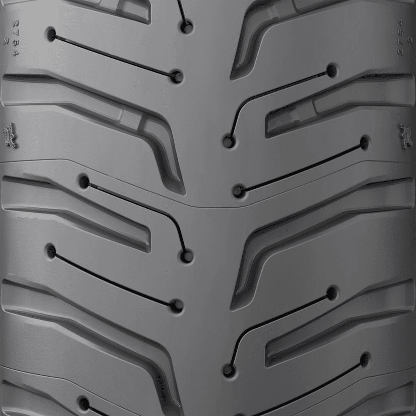 MICHELIN 0340-1259 Tire - City Extra - Front/Rear - 80/90-17 - 50S — image 7 of 7