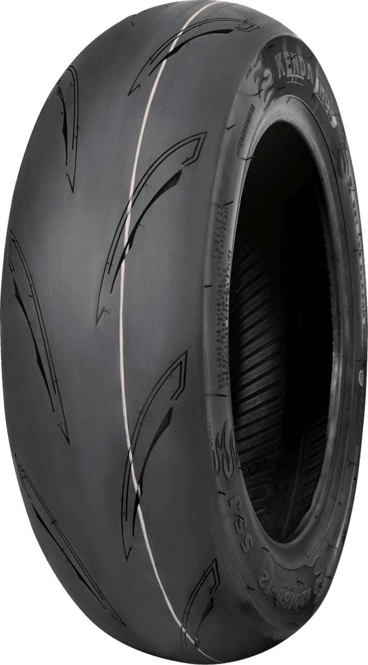 KENDA 0340-1356 Tire - KD2 Kwick - Front - 100/90-12 - 62J
