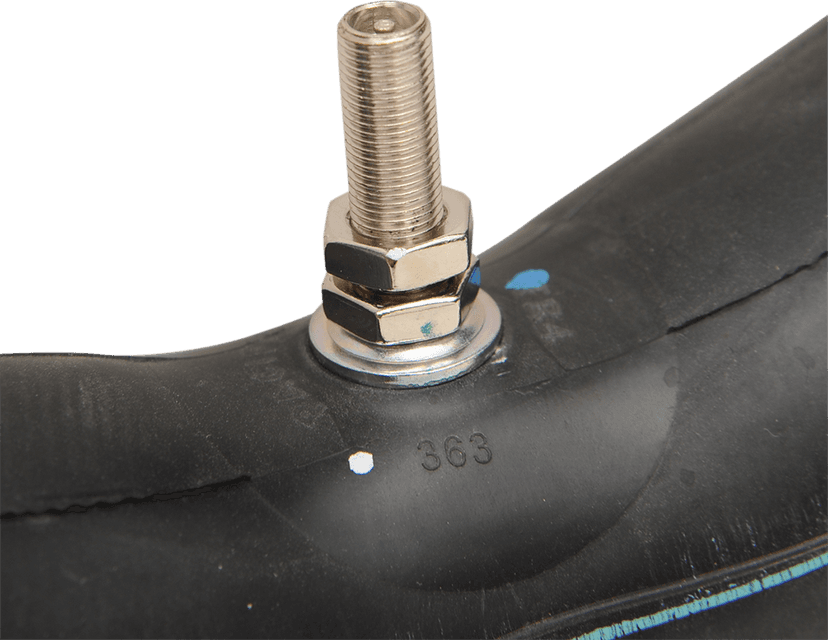 PARTS UNLIMITED 0350-0337 Inner Tube - Standard - 17" - TR-4 - Center Metal Valve — image 2 of 2