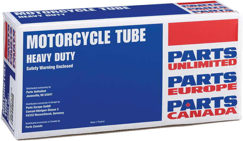 PARTS UNLIMITED 0350-0359 Inner Tube - Heavy Duty - 16" - TR-4 - Center Metal Valve — image 2 of 3