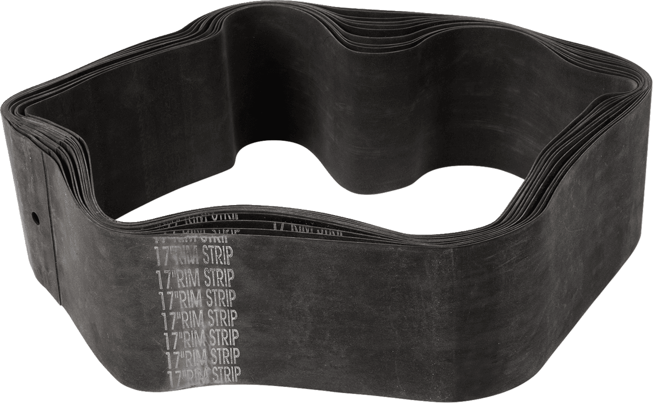 DRAG SPECIALTIES 0350-0438 Rim Strips - 17" x 4-1/2" - Center Valve Hole - 10 Pack