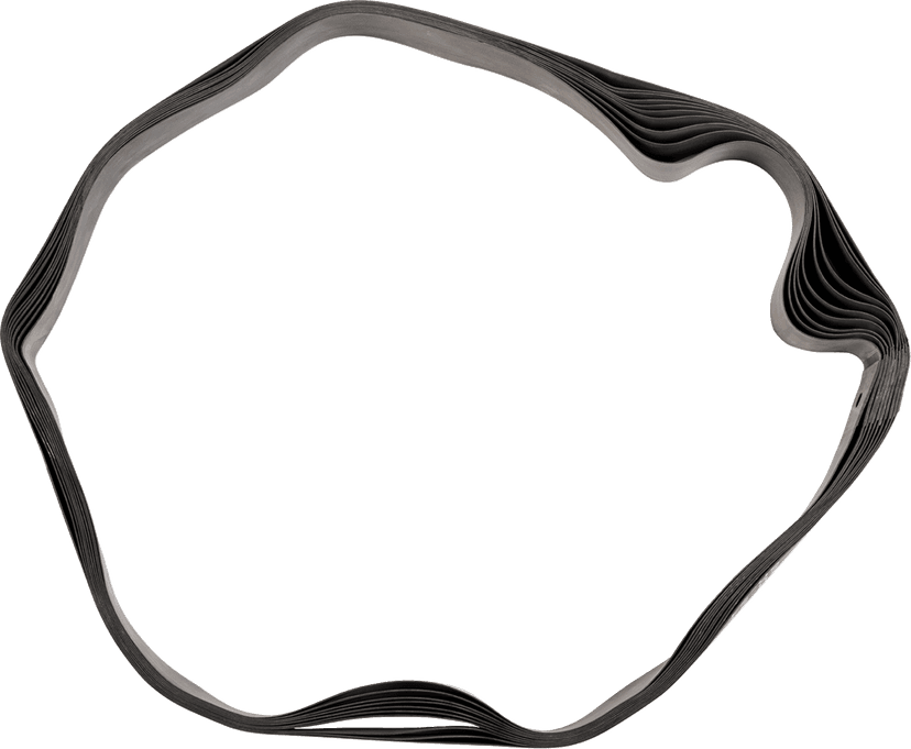 DRAG SPECIALTIES 03500876 Rim Strip - 21" x 1-1/2" - Center Valve Hole - 10 Pack — image 2 of 2