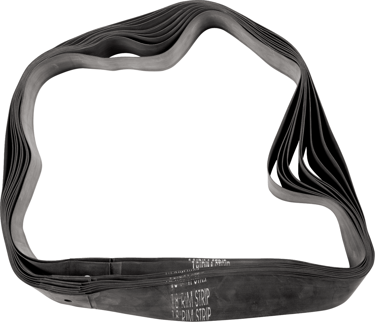 DRAG SPECIALTIES 03500879 Rim Strip - 18" x 1.97" - Center Valve Hole - 10 Pack