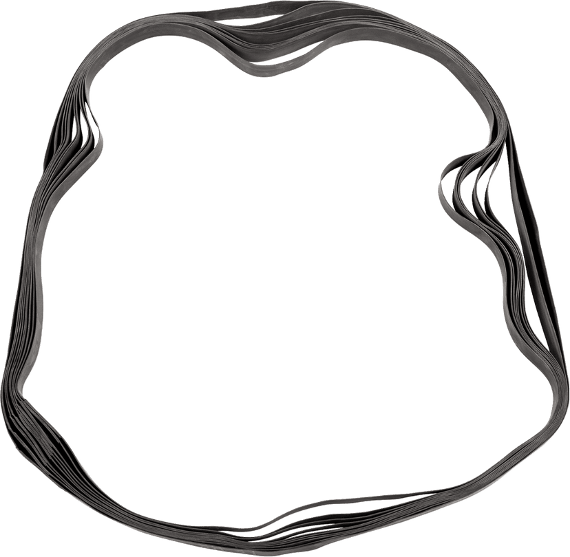 DRAG SPECIALTIES 03500885 Rim Strip - 21" x 3/4" - Center Valve Hole - 10 Pack — image 1 of 2