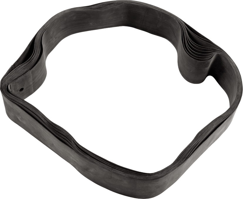 DRAG SPECIALTIES 03500890 Rim Strip - 17" x 2.4" - Center Valve Hole - 10 Pack — image 1 of 2