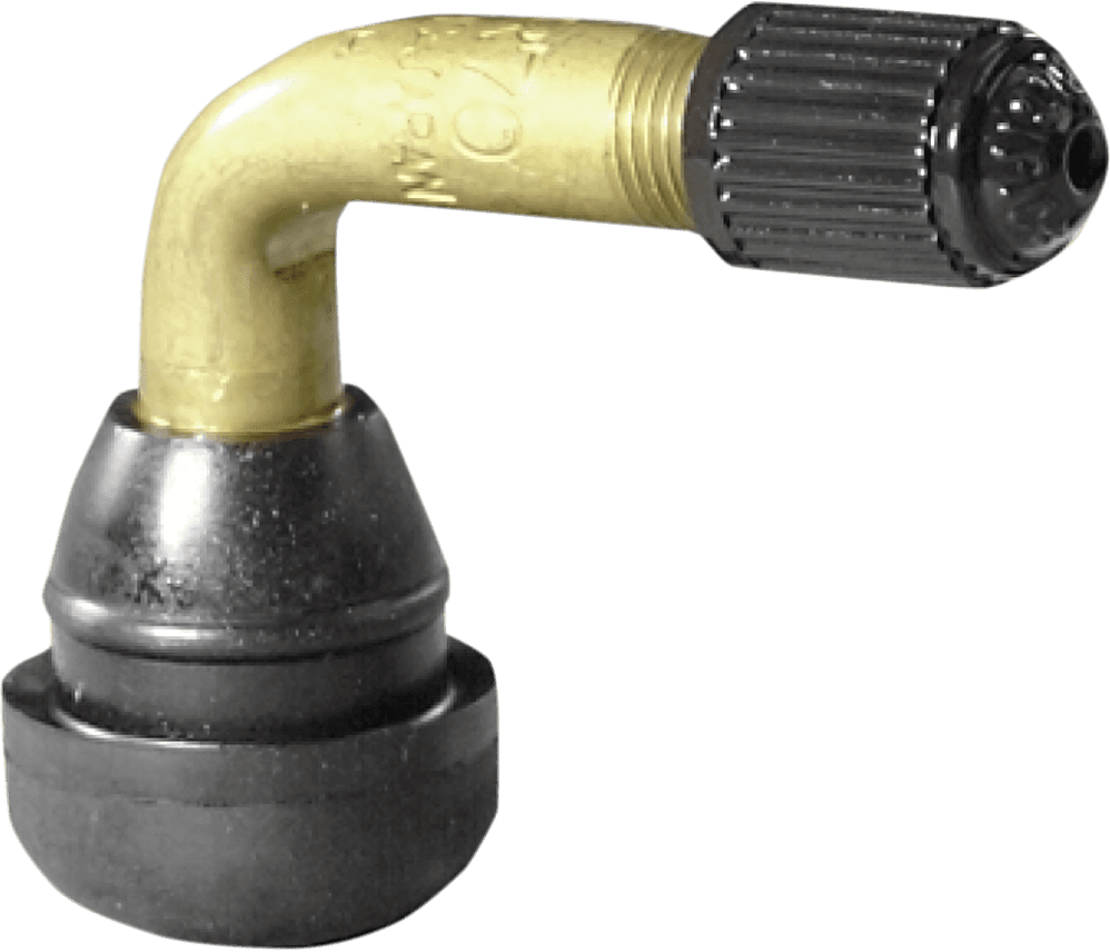 K&L SUPPLY 0360-0040 Valve Stem - Angled - 90° Bend - Gold
