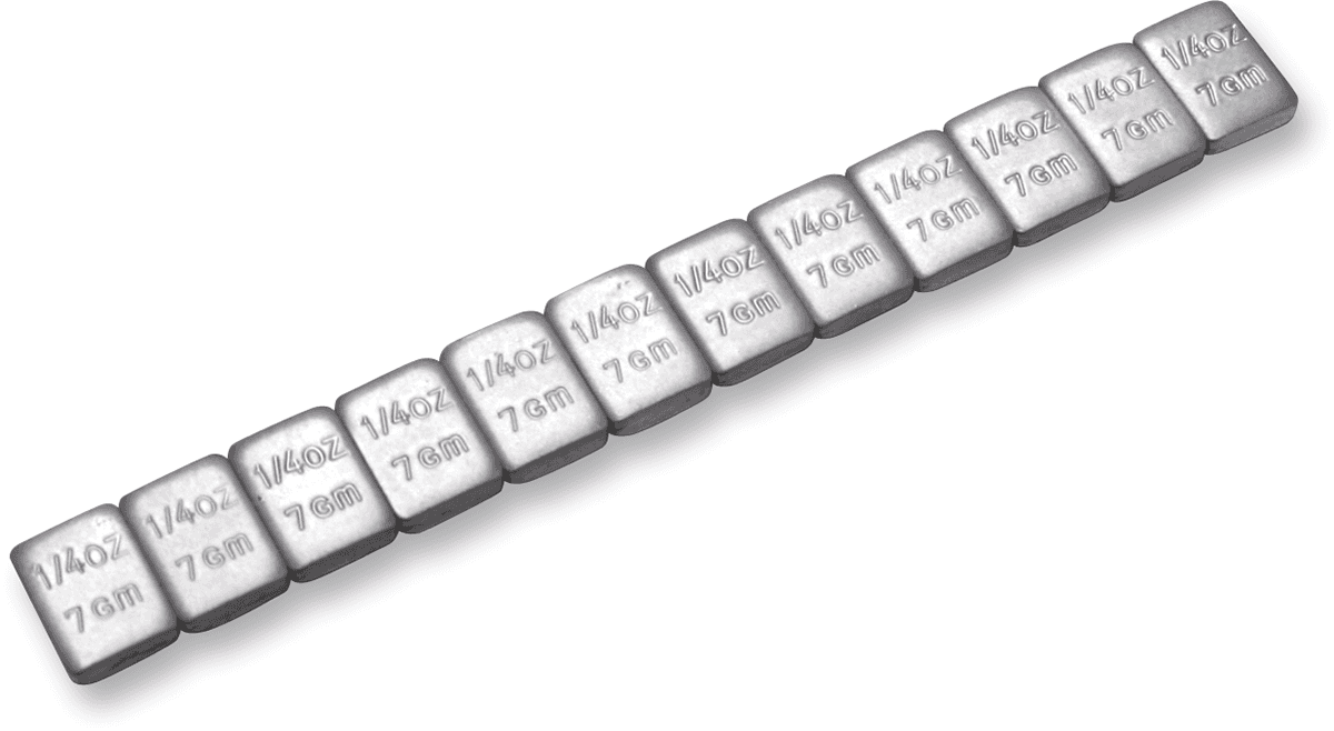MOTION PRO 0365-0010 Wheel Weights - Adhesive Stick-On - Silver - 1/4 oz - 72 Pack