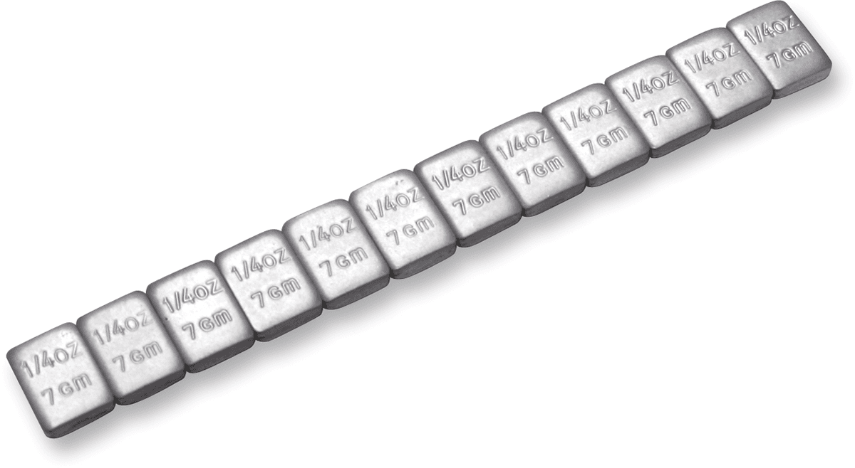 MOTION PRO 0365-0011 Wheel Weights - Adhesive Stick-On - Silver - 1/4 oz - 360 Pack