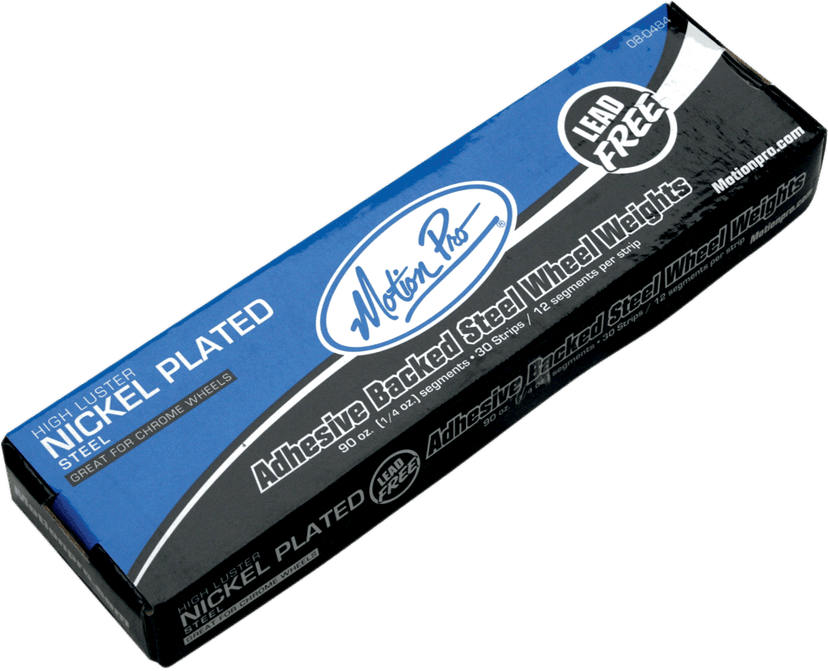 MOTION PRO 0365-0033 Wheel Weights - Adhesive Stick-On - Nickel - 1/4 oz - 360 Pack — image 3 of 3