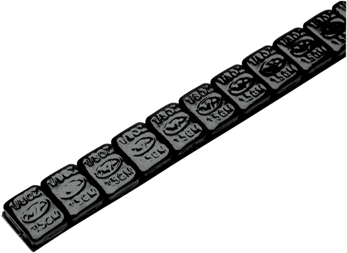 MOTION PRO 0365-0060 Wheel Weights - Adhesive Stick-On - Black - 1/8 oz - 144 Pack