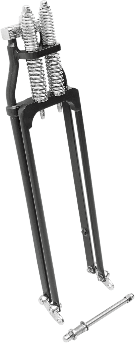 DRAG SPECIALTIES 0401-0079 Springer Forks - Black - Standard Length