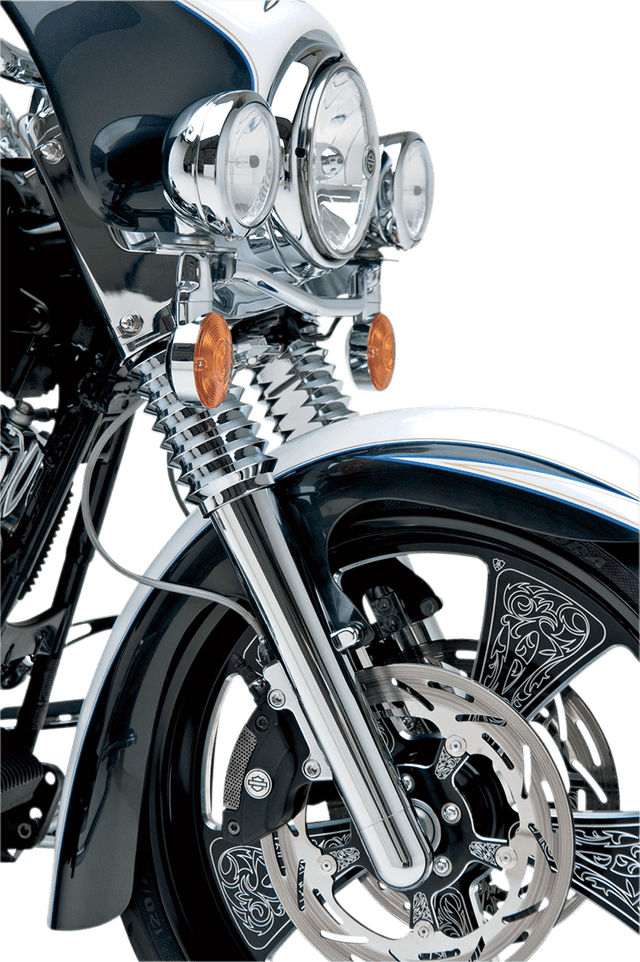 ARLEN NESS 0403-0029 Fork Legs - Chrome - Smooth - Dual Disc - '08-'13 FLT — image 3 of 3