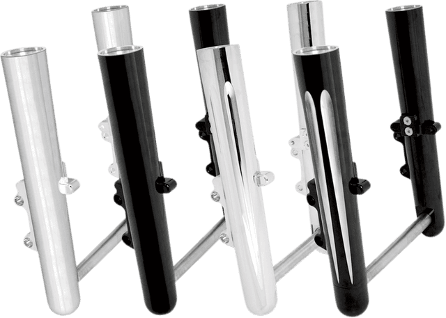 ARLEN NESS 0403-0029 Fork Legs - Chrome - Smooth - Dual Disc - '08-'13 FLT — image 2 of 3