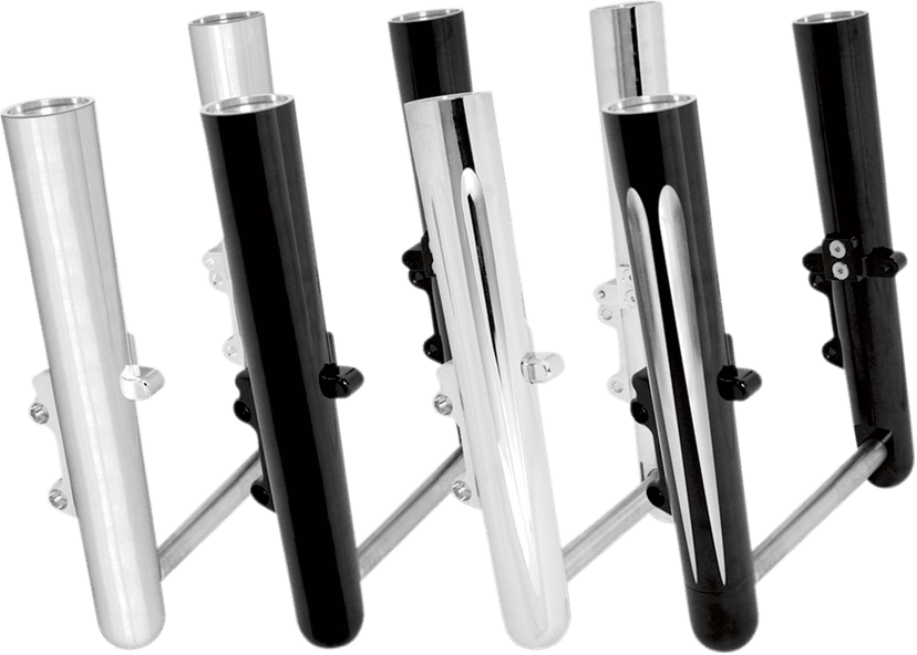 ARLEN NESS 0403-0029 Fork Legs - Chrome - Smooth - Dual Disc - '08-'13 FLT — image 2 of 3