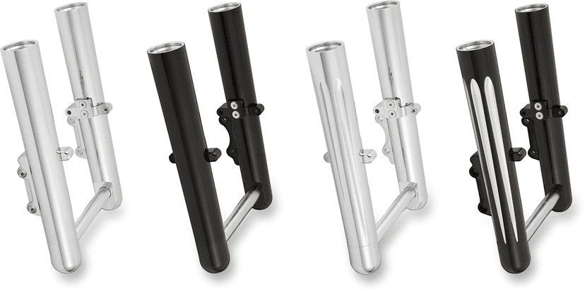 ARLEN NESS 0403-0036 Fork Legs - Black Anodized - Deep Cut - Dual Disc - '00-'07 FLT — image 4 of 4