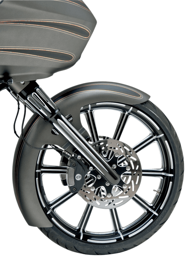 ARLEN NESS 0403-0036 Fork Legs - Black Anodized - Deep Cut - Dual Disc - '00-'07 FLT — image 3 of 4
