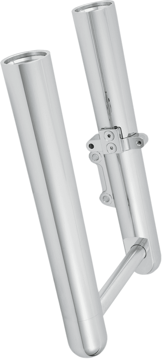 ARLEN NESS 0403-0048 Fork Legs - Chrome - Hot Legs - Custom Single Disc - Smooth - '07-'17 FLST