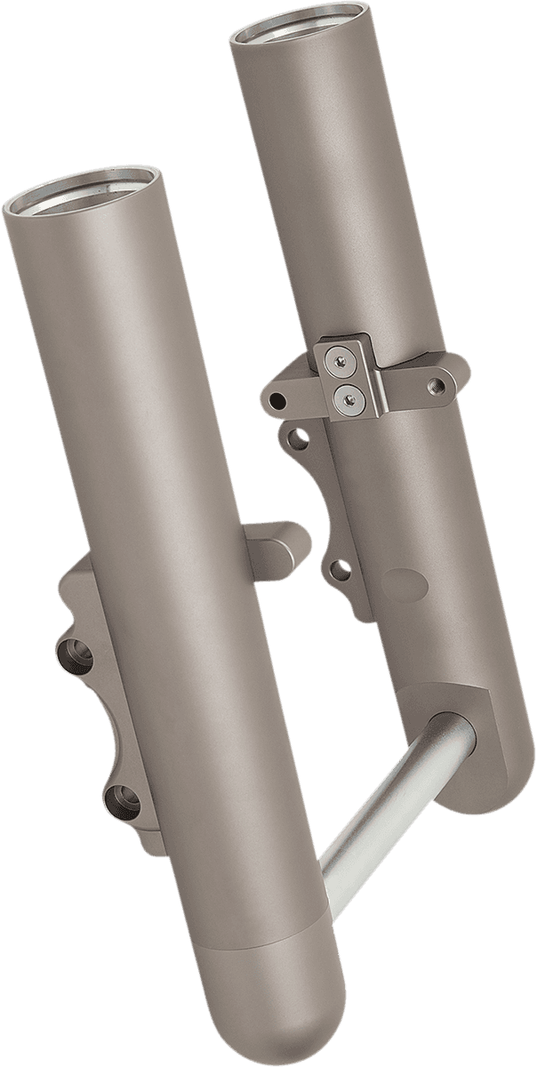 ARLEN NESS 0403-0161 Fork Legs - Titanium Anodized - Smooth - Dual Disc