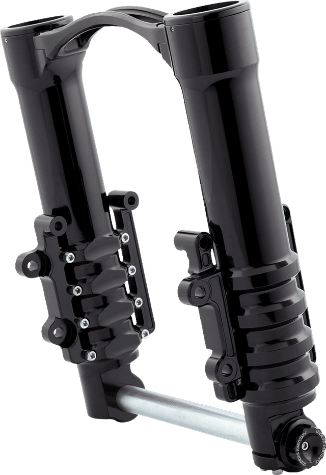 ARLEN NESS 0403-0165 Fork Legs - 49 mm - Black Anodized - For Factory Brake Caliper — image 4 of 5