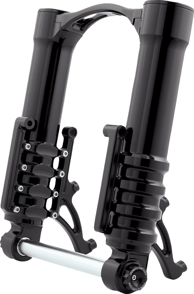 ARLEN NESS 0403-0166 Fork Legs - 49 mm - Black Anodized - For Custom Radial Mount Brake Caliper — image 5 of 6