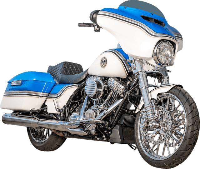 ARLEN NESS 0403-0175 Fork Legs - 49 mm - Chrome - For Factory Brake Caliper — image 2 of 6