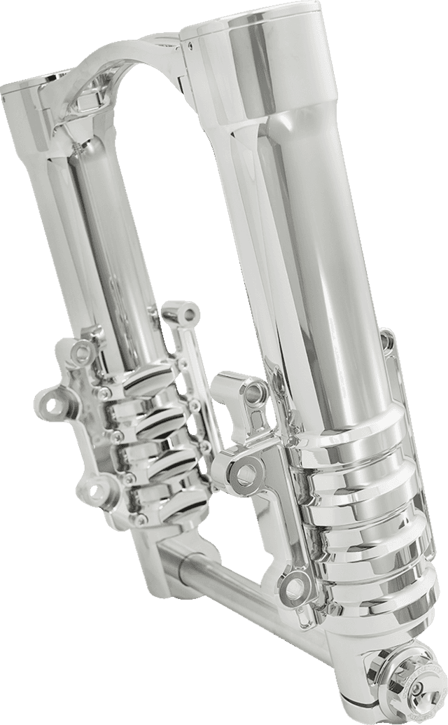 ARLEN NESS 0403-0175 Fork Legs - 49 mm - Chrome - For Factory Brake Caliper — image 6 of 6