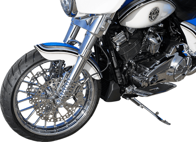 ARLEN NESS 0403-0175 Fork Legs - 49 mm - Chrome - For Factory Brake Caliper — image 5 of 6