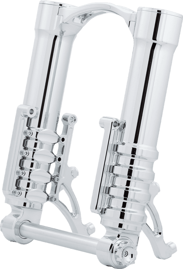 ARLEN NESS 0403-0176 Fork Legs - 49 mm - Chrome - For Custom Radial Mount Brake Caliper — image 1 of 2