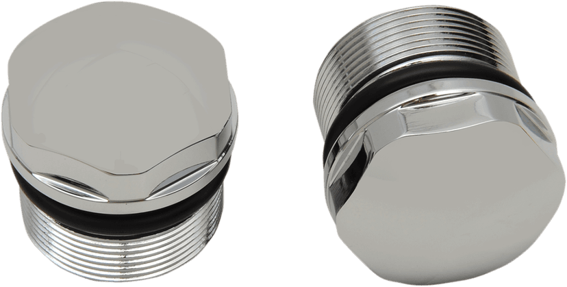 DRAG SPECIALTIES 0404-0305 Fork Tube Cap - Chrome - 39 mm