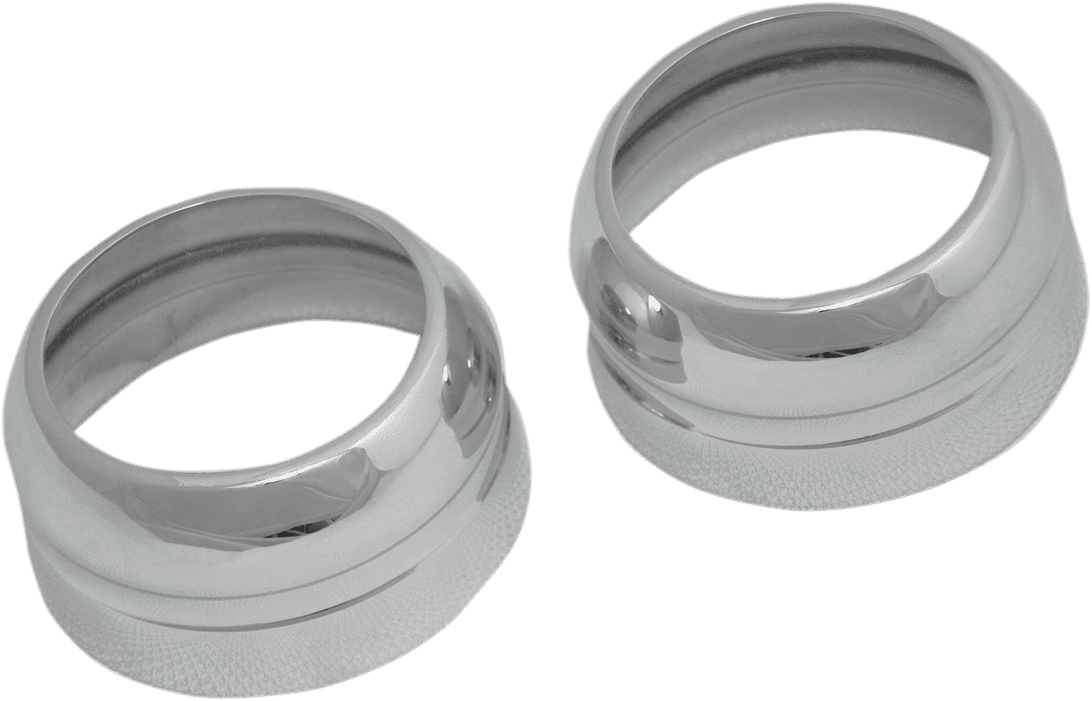 DRAG SPECIALTIES 0406-0027 Fork Boot Covers - 49 mm
