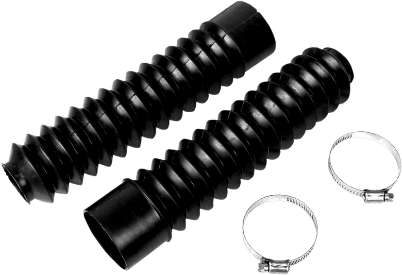 K&S TECHNOLOGIES 0406-0028 Fork Boot Kit - Upper 32 mm-38 mm - Lower 48 mm-54 mm - 4.25"-10.50" Height - 15-Tooth