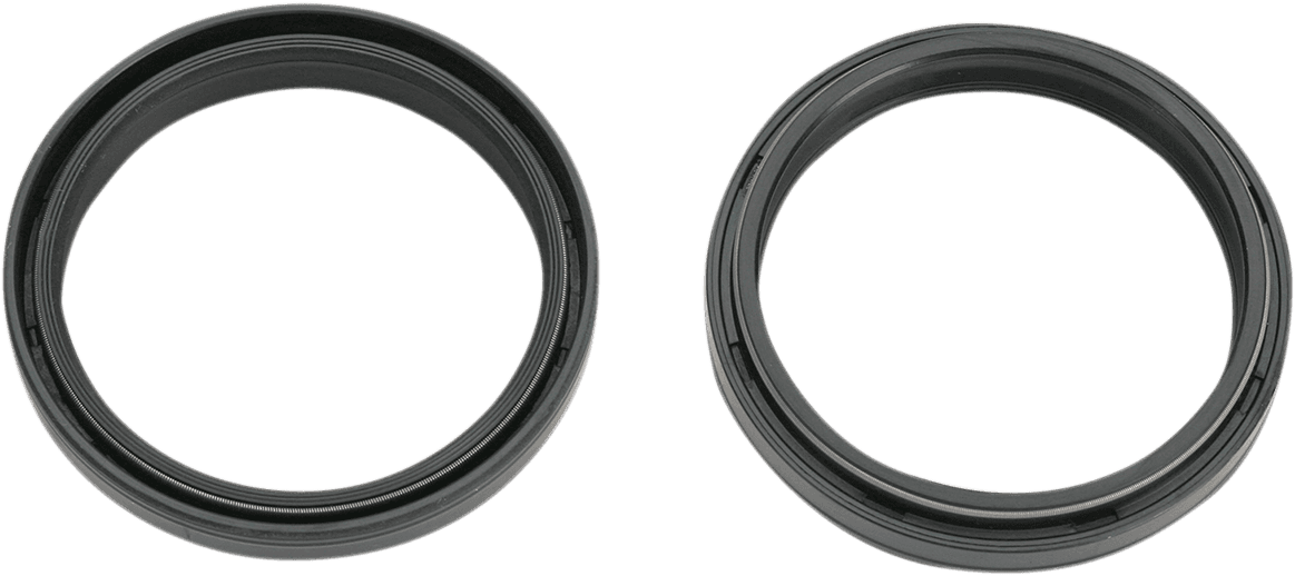 PARTS UNLIMITED 0407-0028 Front Fork Seals - 50 mm ID x 59.6/60 mm OD x 7/10.5 mm T