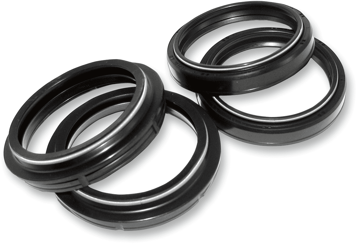 DRAG SPECIALTIES 0407-0342 Fork Seal/Dust Wiper Kit - 35 mm x 50 mm x 12 mm | 36 mm x 50 mm x 11 mm